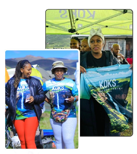 KOKS Camping Tents camp setup